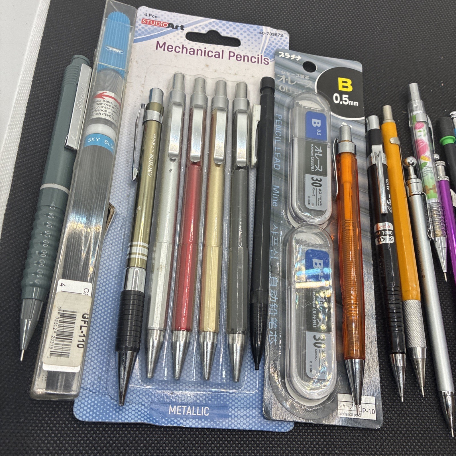 20 Mechanical Pencils Vintage Used Lot #120 LOCbbb