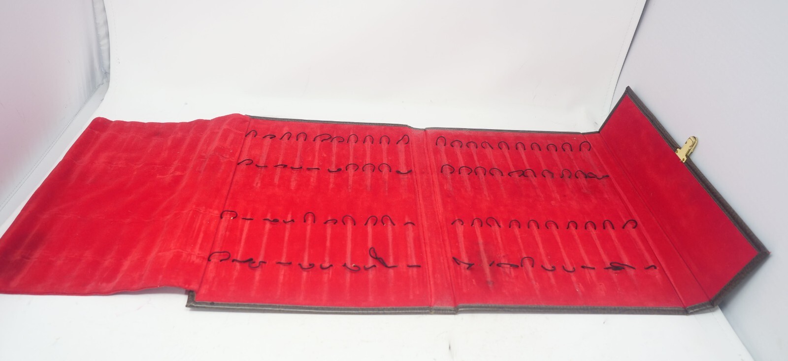 Large Papermate Gillette Salesmans Sample/Retail Display Storage Case/Folio.