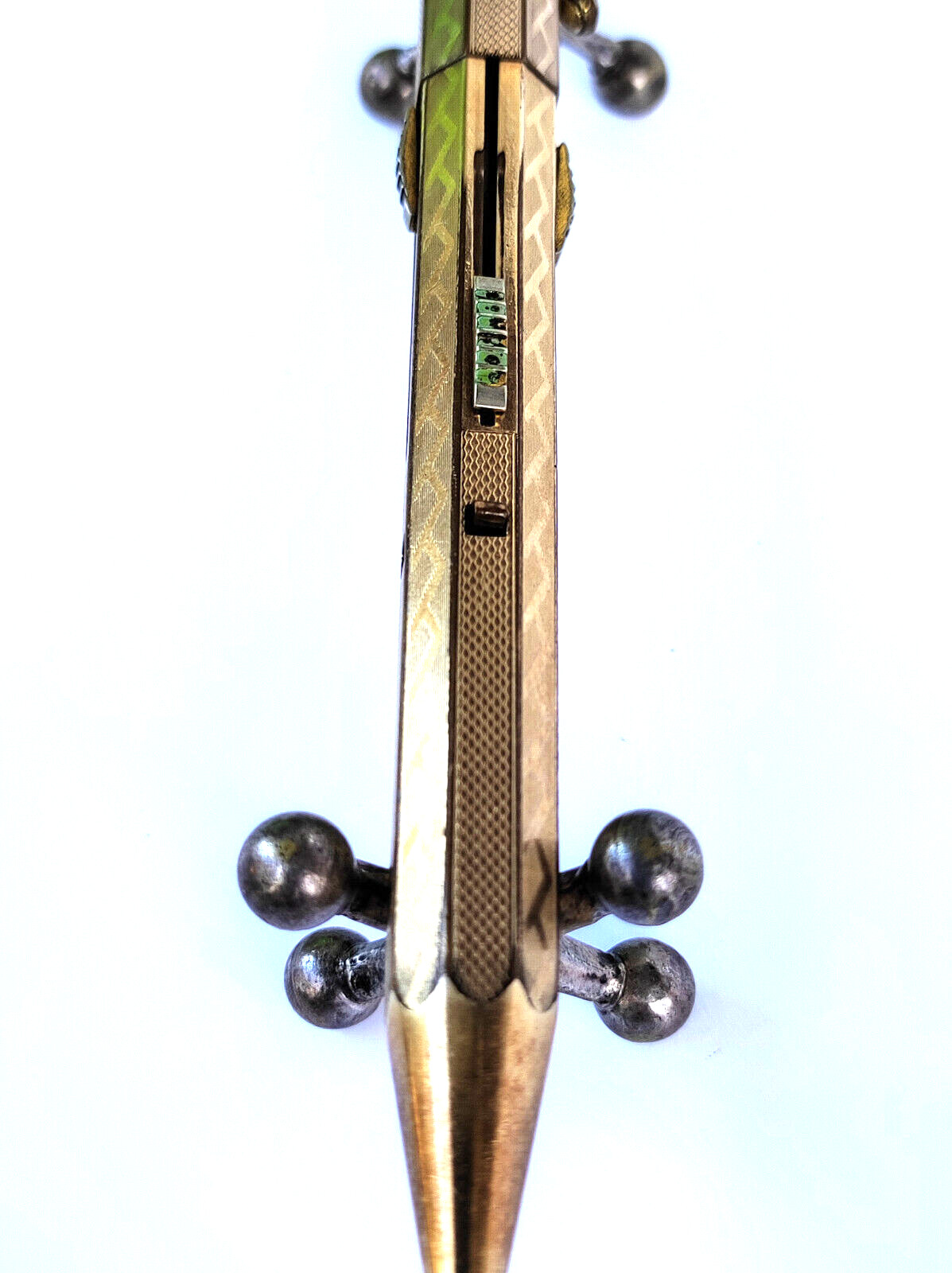 FEND Norma Patent, 4 Color Mechanical Pencil, Germany – 1930’s, Rare Gold Plated