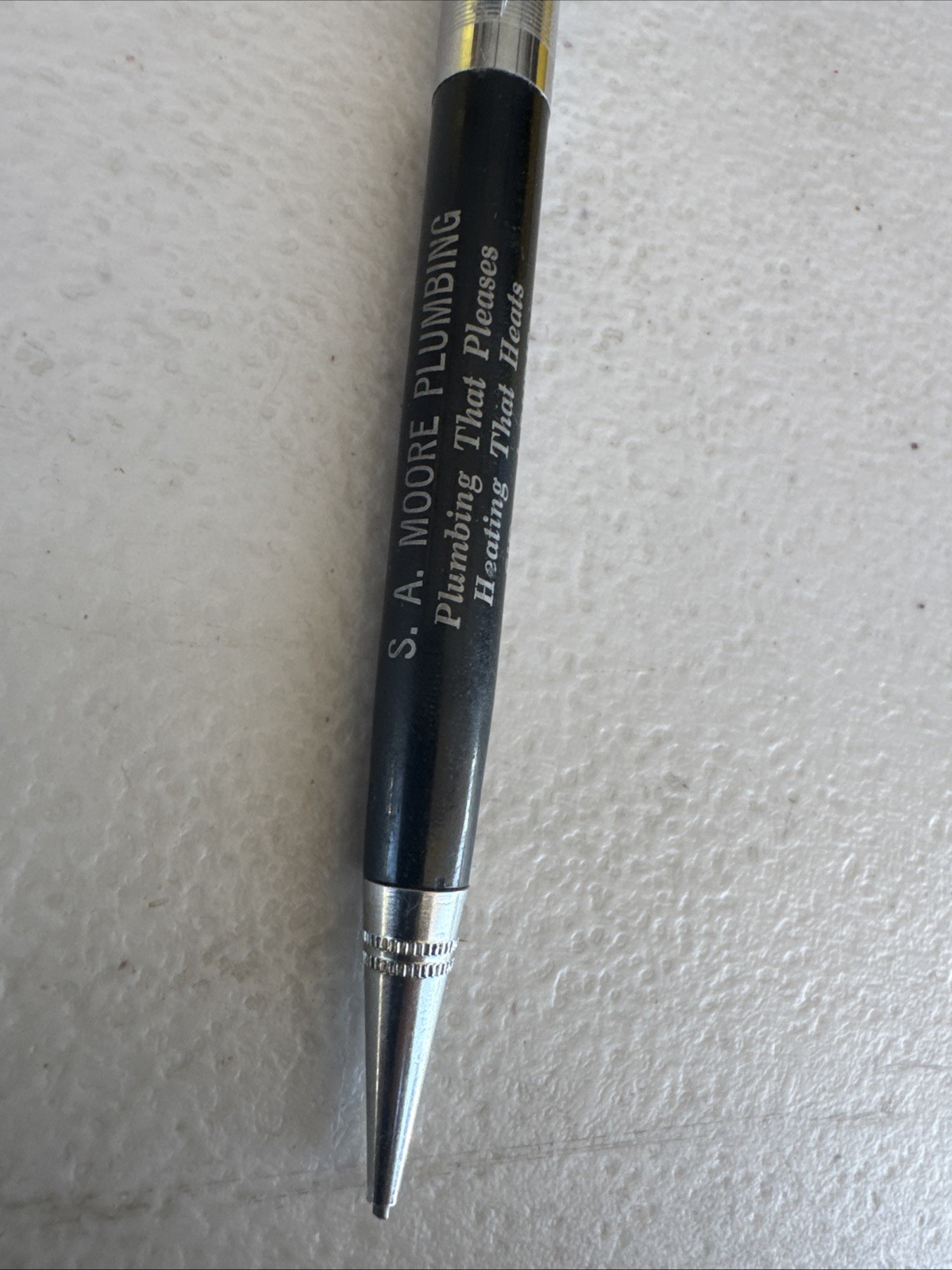 Pencil Vintage Wings Mechanical USA Moore Plumbing Collectible Office Decor