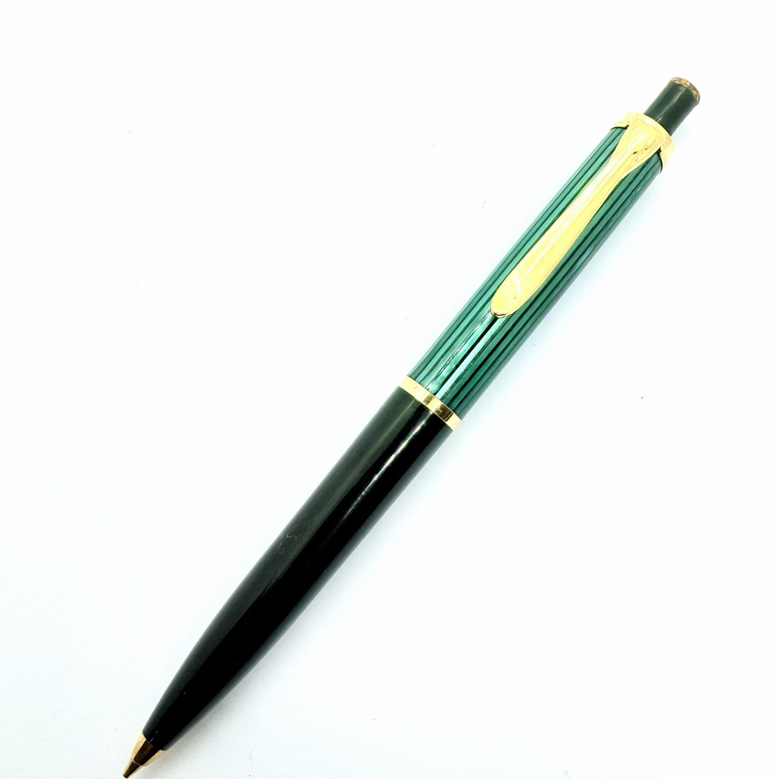 Pelikan mechanical pencil 0.5mm Green striped Germany D400 Functional
