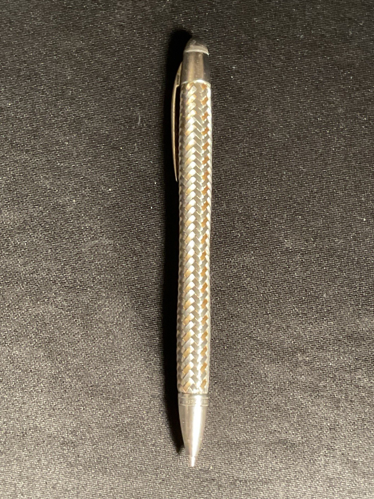 PORSCHE Braided Stainless Steel, Propelling Mechanical Pencil￼