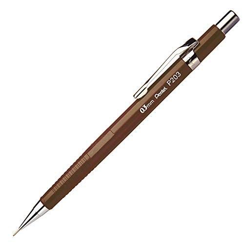 Kitera P203 Sharp Overseas Brown Pentel P203-EKS