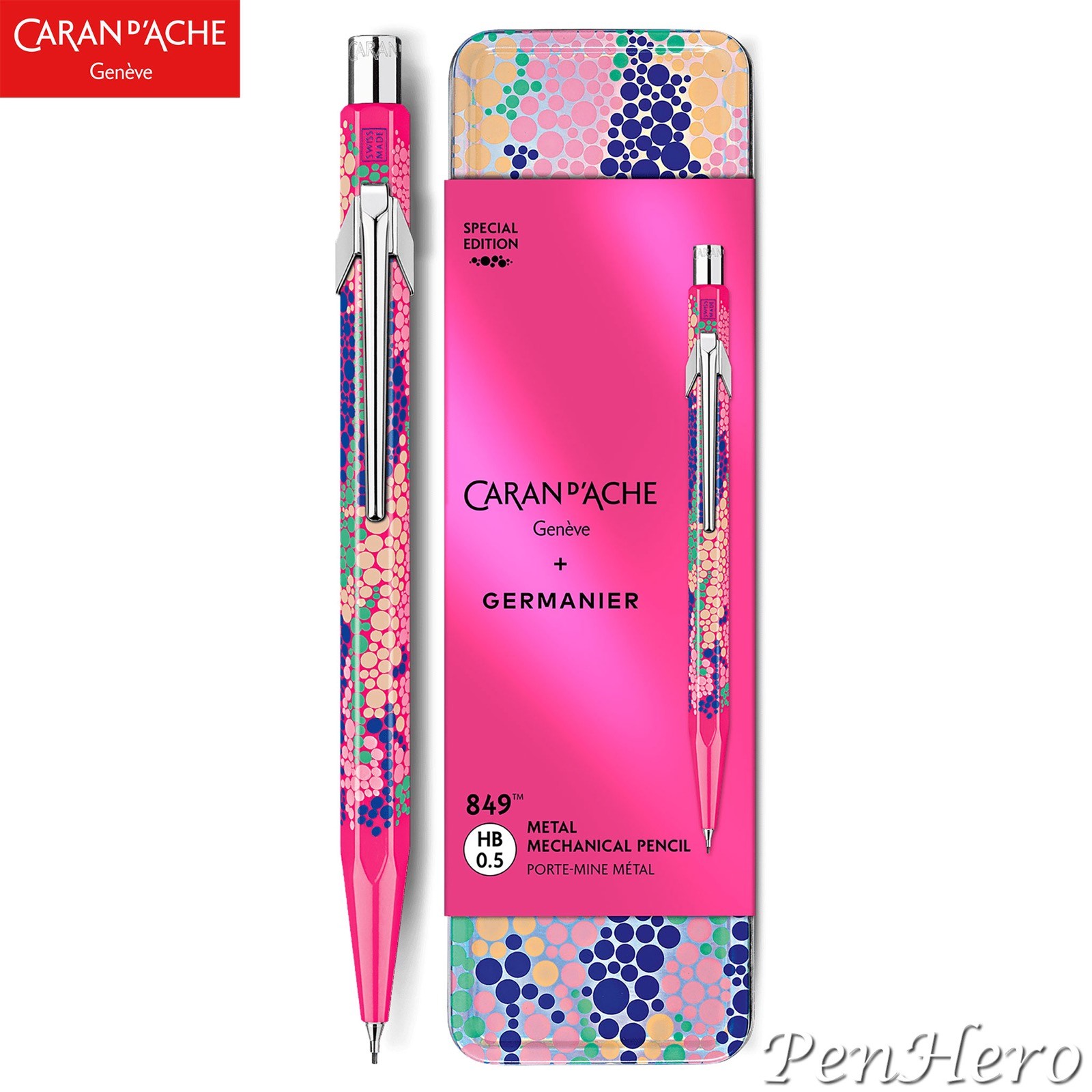 Caran d’Ache 849 Germanier Neon Pink – Special Edition 0.5mm Mechanical Pencil