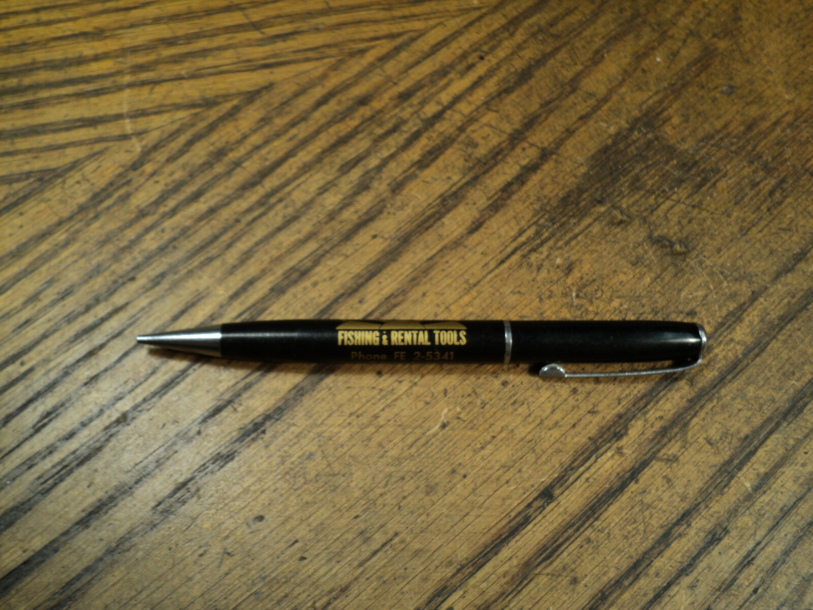 Vintage Ritepoint Mechanical Pencil Jennings & Keown Fishing & Rentals Odessa Tx