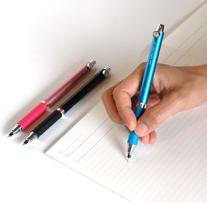 uni-ball Kuru Toga Rubber Grip Mechanical Pencil 0.5mm 3-color set pack