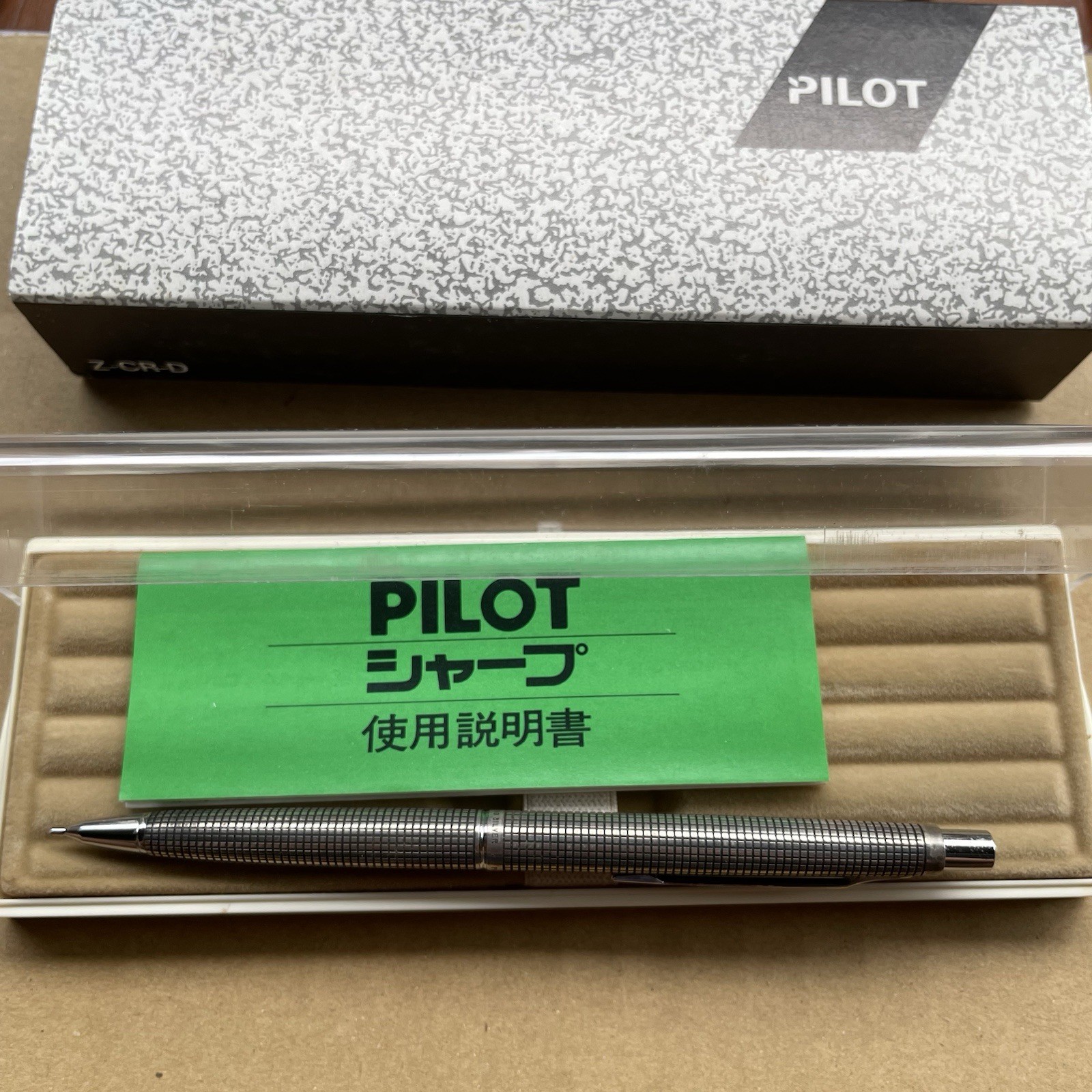 Pilot Mechanical Pencil 0.5 mm Sterling Silver Barrel Made in Japan