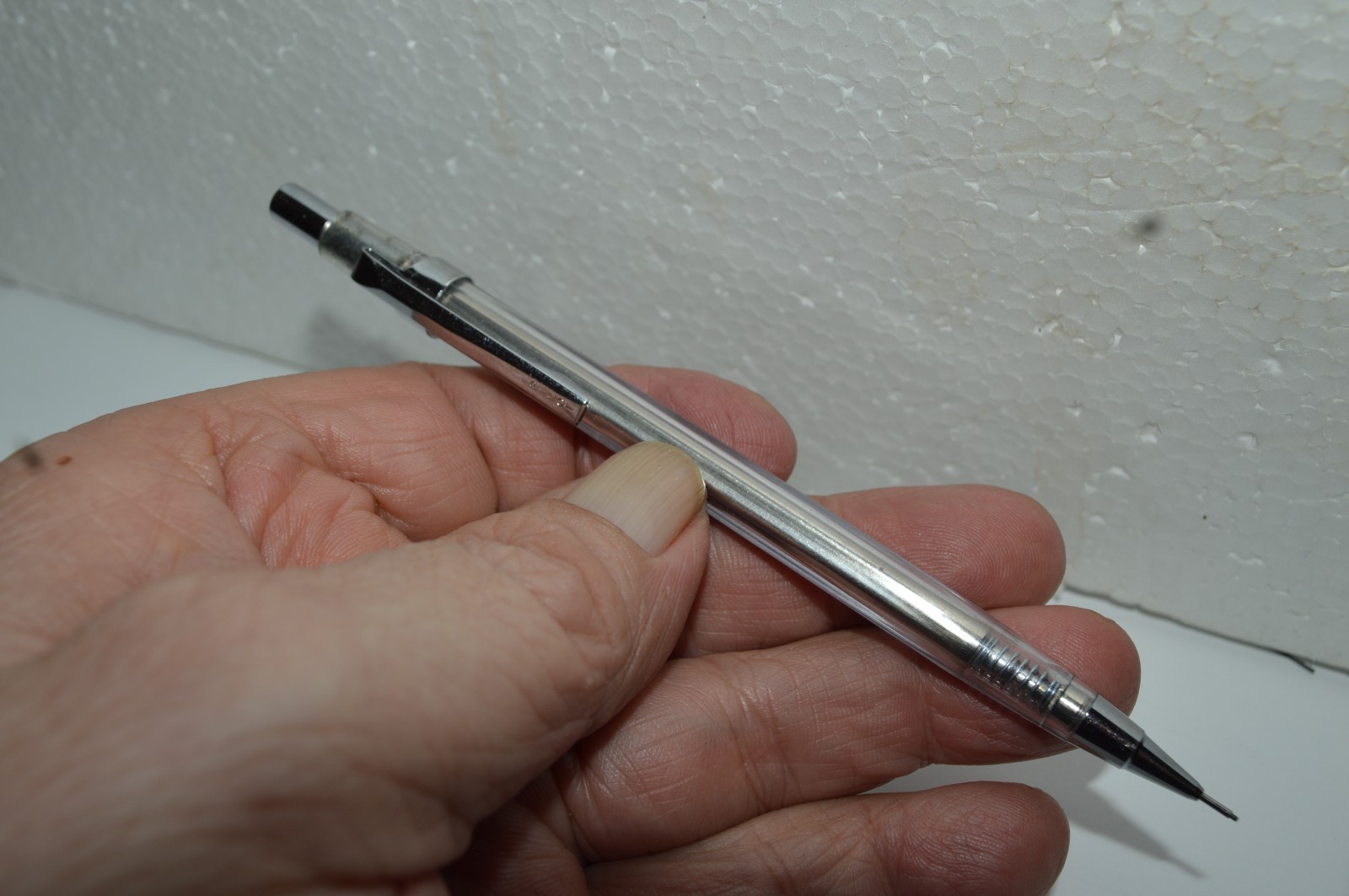 PILOT Automatic Pencil 0.5mm Transparent Body Made In Japan Rare HTF