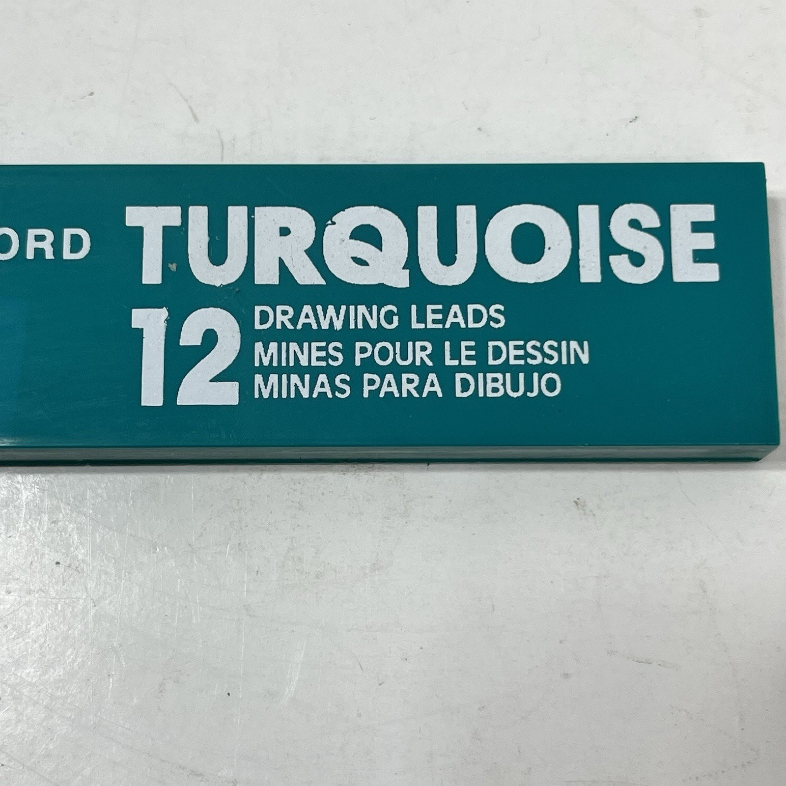 3 Turquoise Eagle Drawing Leads 2375 Black 2H Mechanical Drafting Pencil Refill