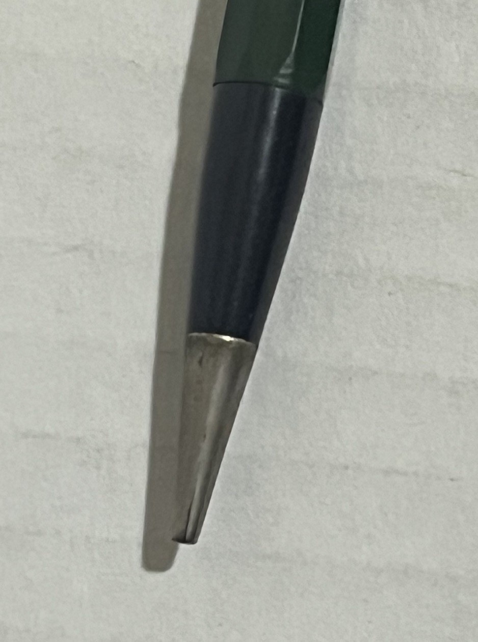 Vintage 1960s Autopoint For Real Thin Lead, Mechanical Pencil Green
