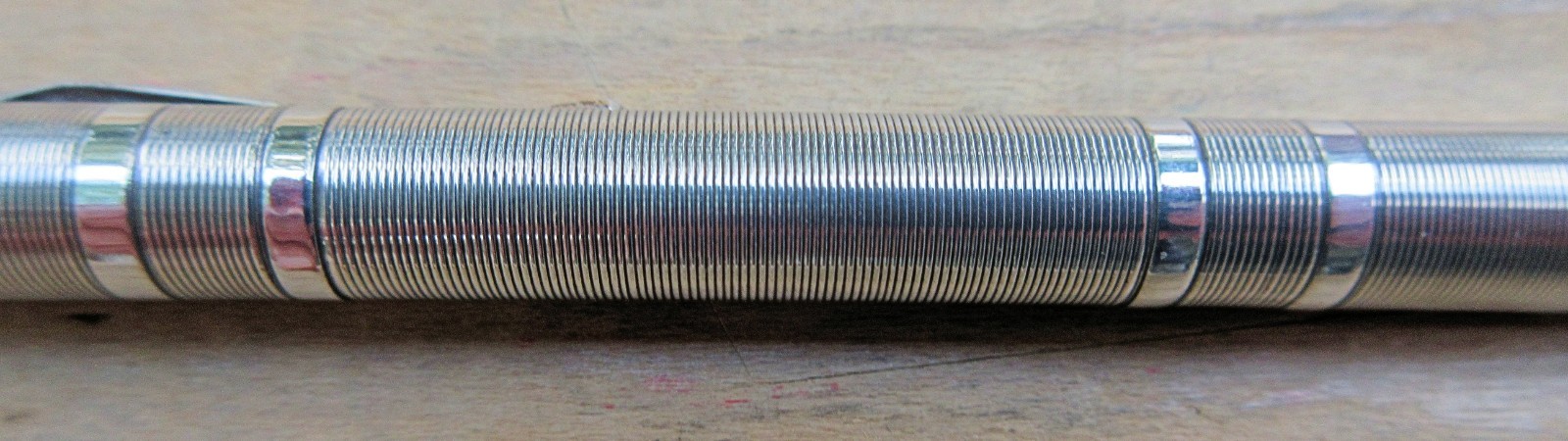 Vintage Silver Engraved Mechanical Pencil – Working Good Condition