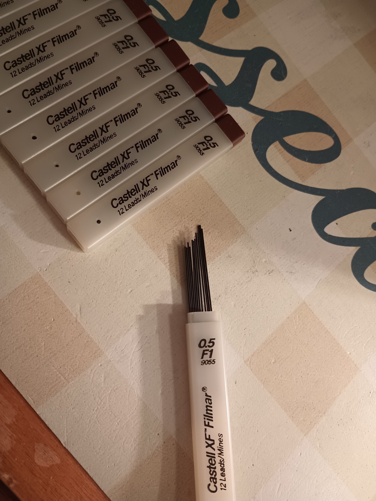 Castell XF Filmar F1 0.5mm Lead For Mechanical Pencils 9 Qty.