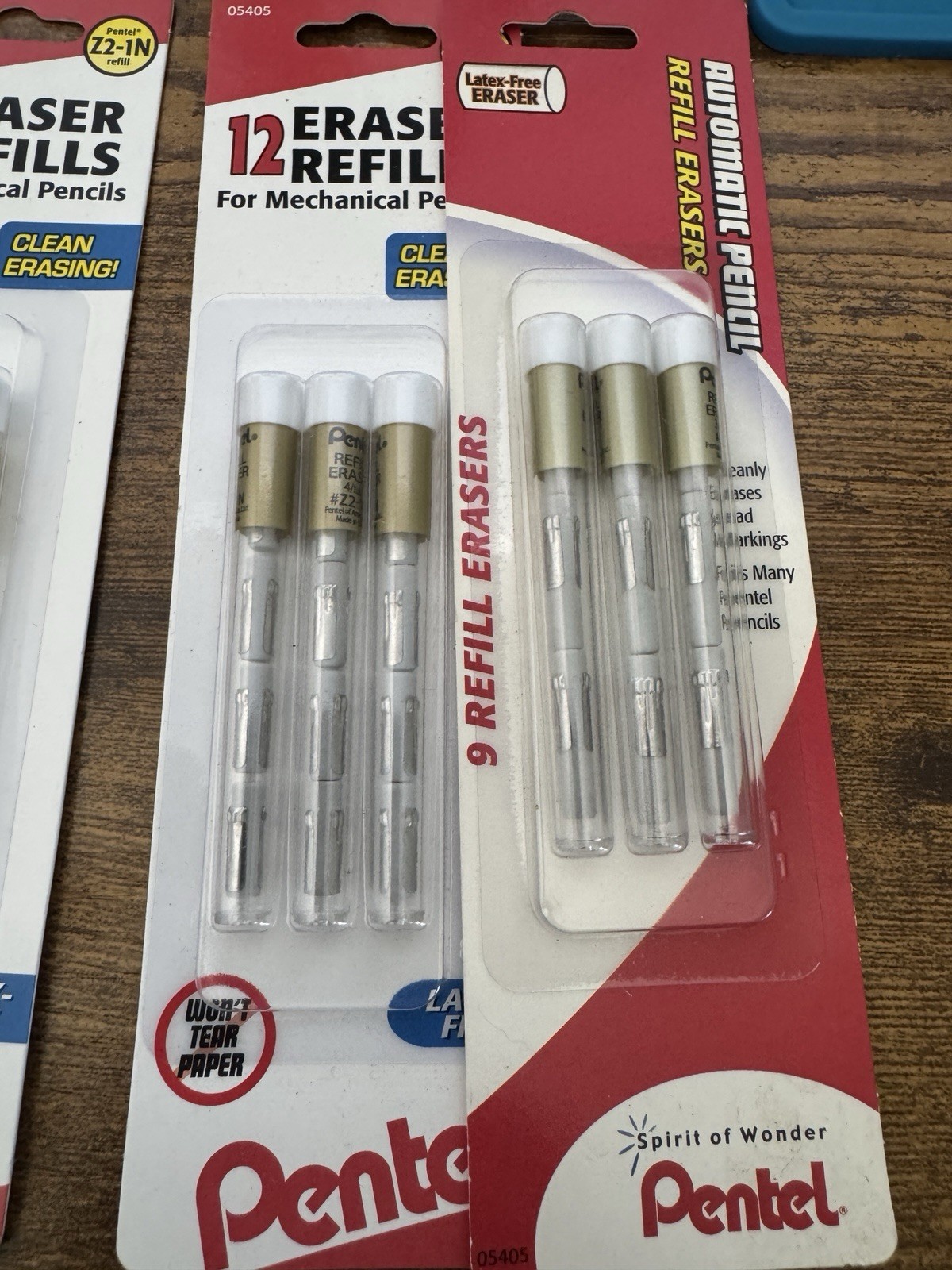 Pentel Eraser & Lead Refills Lot Drafting Mechanical Pencil Super Hi-Polymer