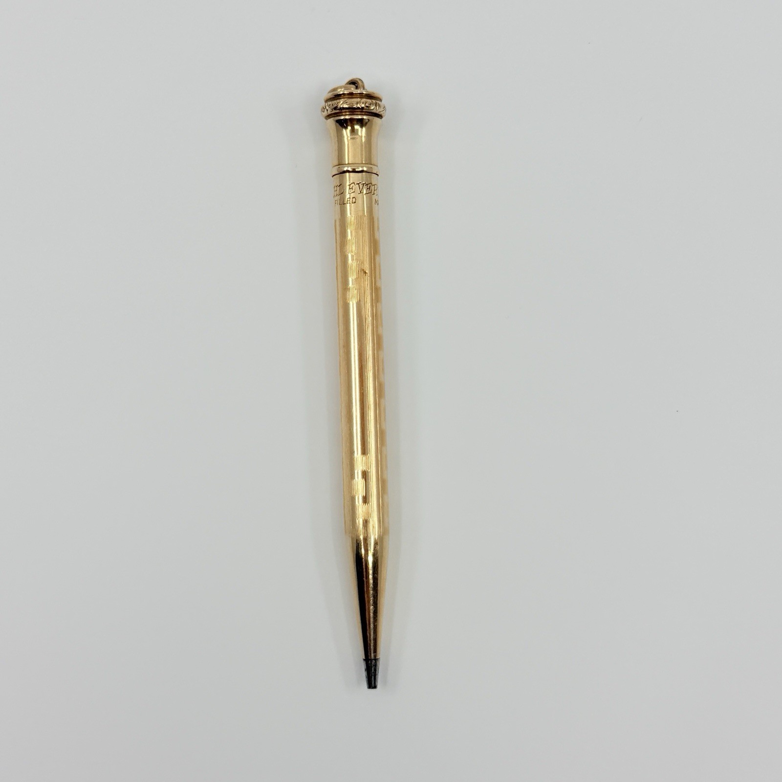 Vintage 1920s Wahl Eversharp Gold Filled Ring Top Mechanical Pencil USA