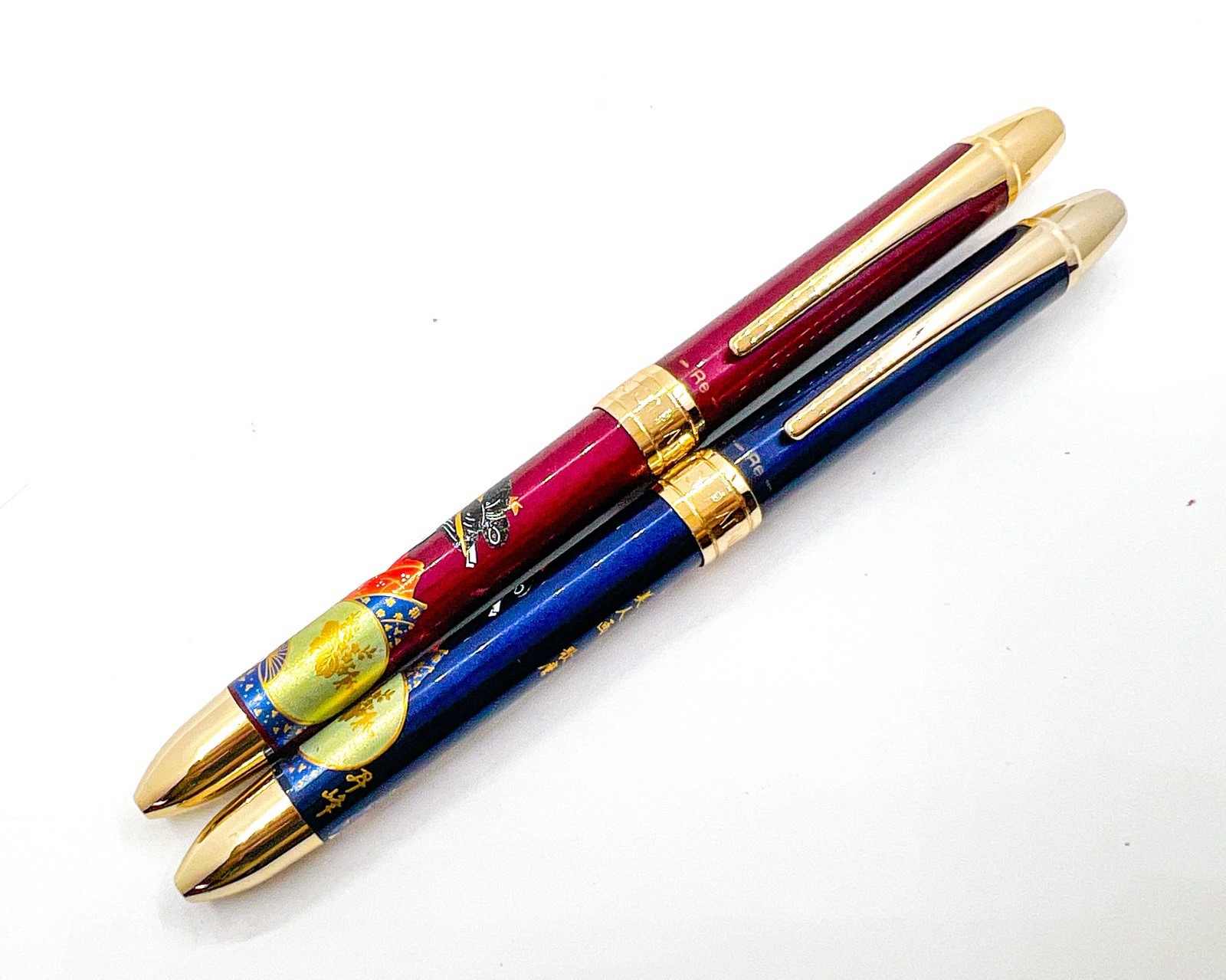 NOS platinum Makie 2pcs lady Sign Multi Function Pen Mechanical Pencil Ballpoint