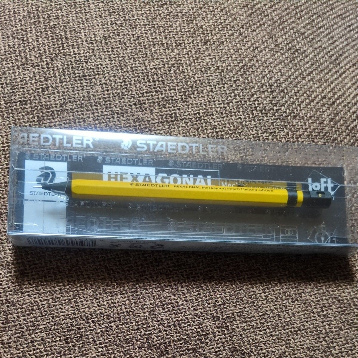 STAEDTLER Hexagonal Mechanical Pencil 0.5mm Yellow Limited Edition LOFT Japan