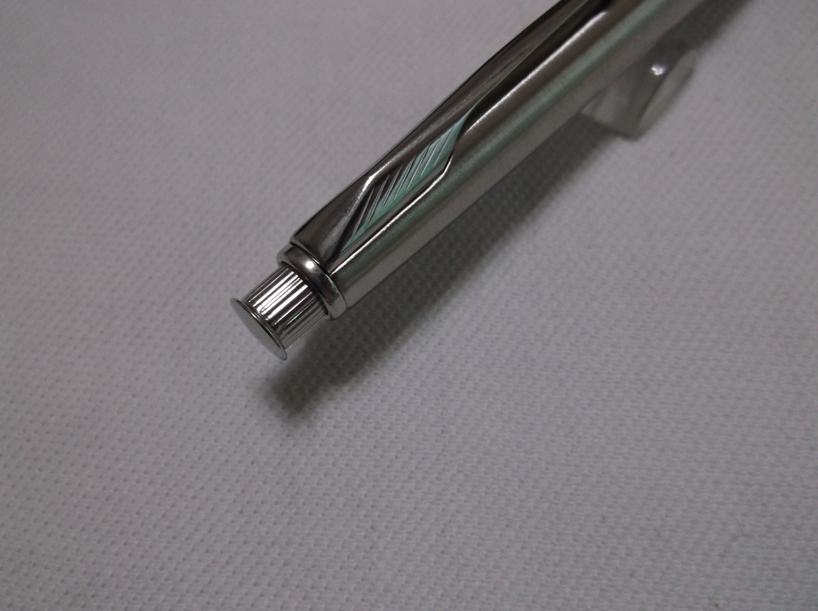 PARKER INSIGNIA STAINLESS STEEL & CHROME TRIM .5MM PENCIL WITH ERASER