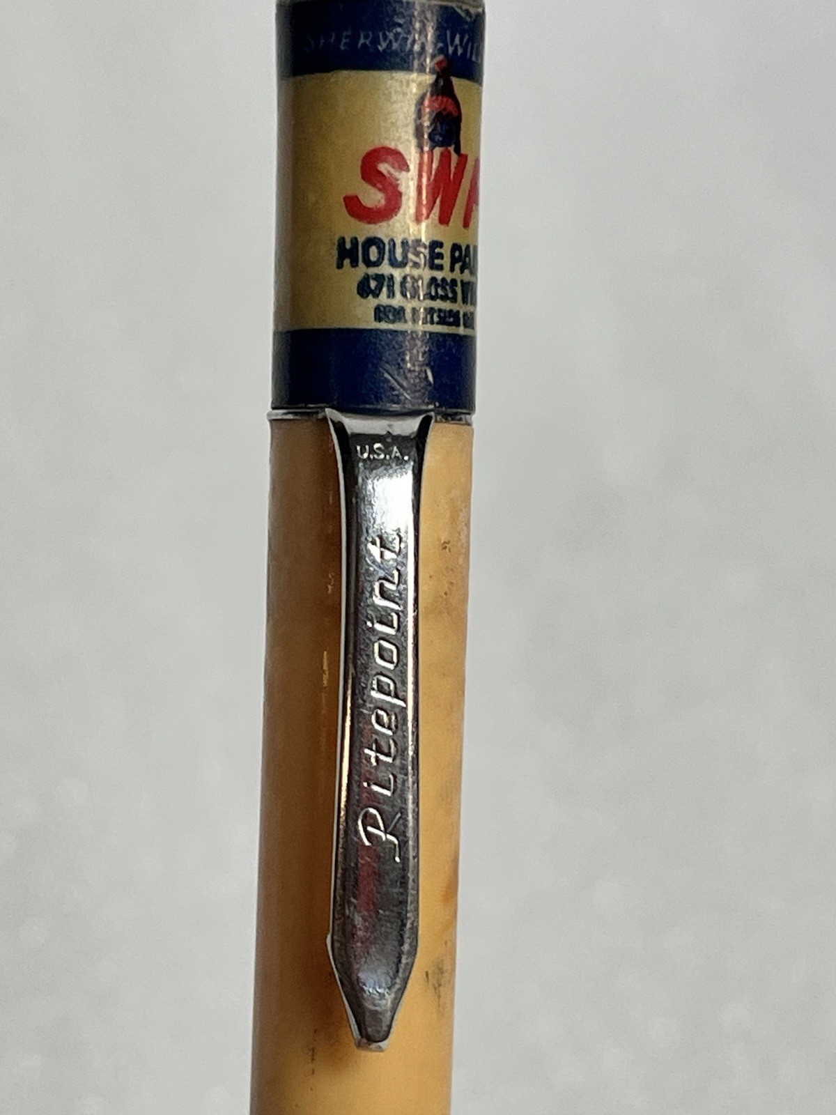 Vintage Ritepoint Mechanical Pencil The Sherwin Williams Co Kalamazoo Michigan