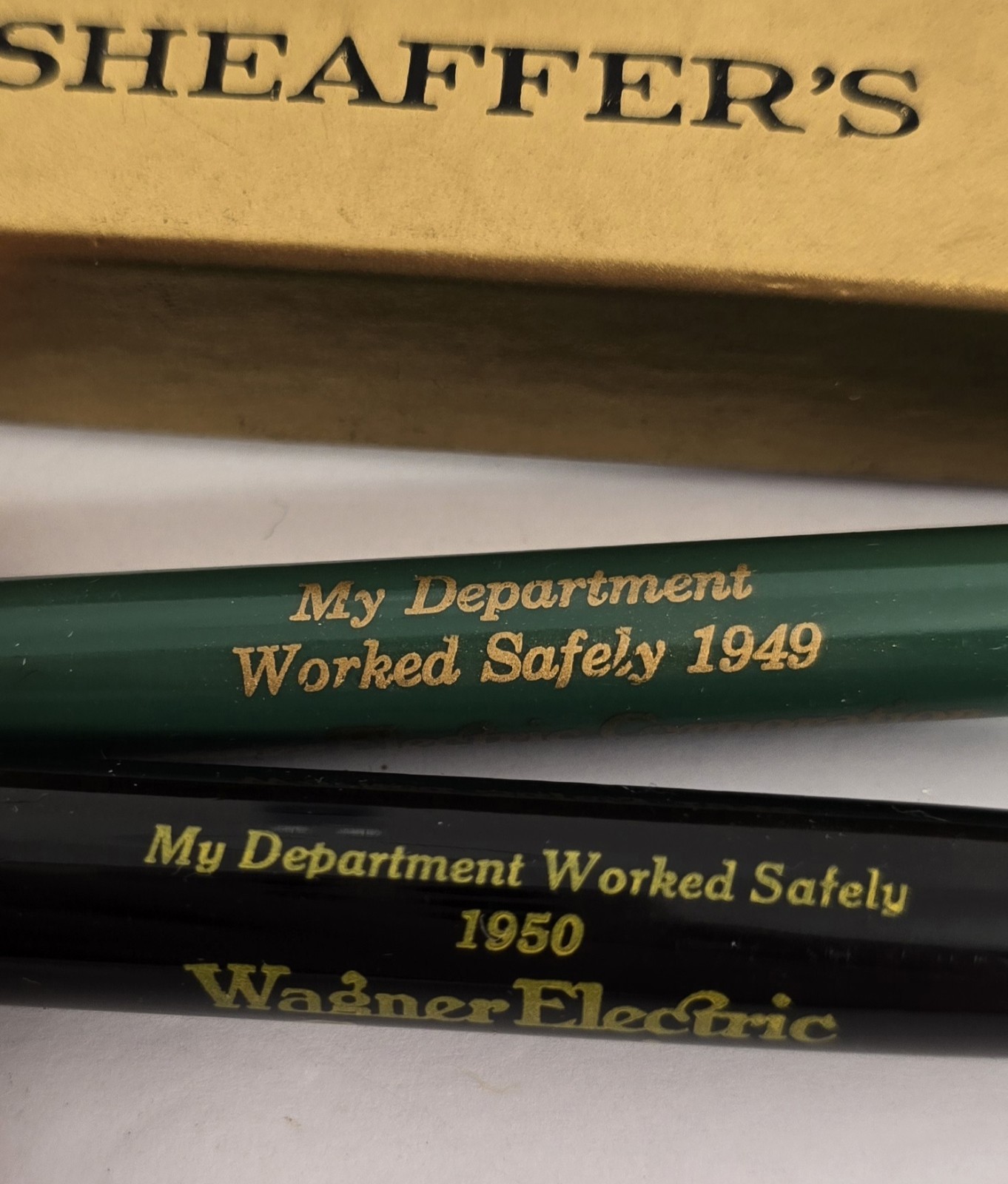 Vintage Employee Award Scheaffer’s Mech. Pen/Pencil Set, Wagner Electric Corp