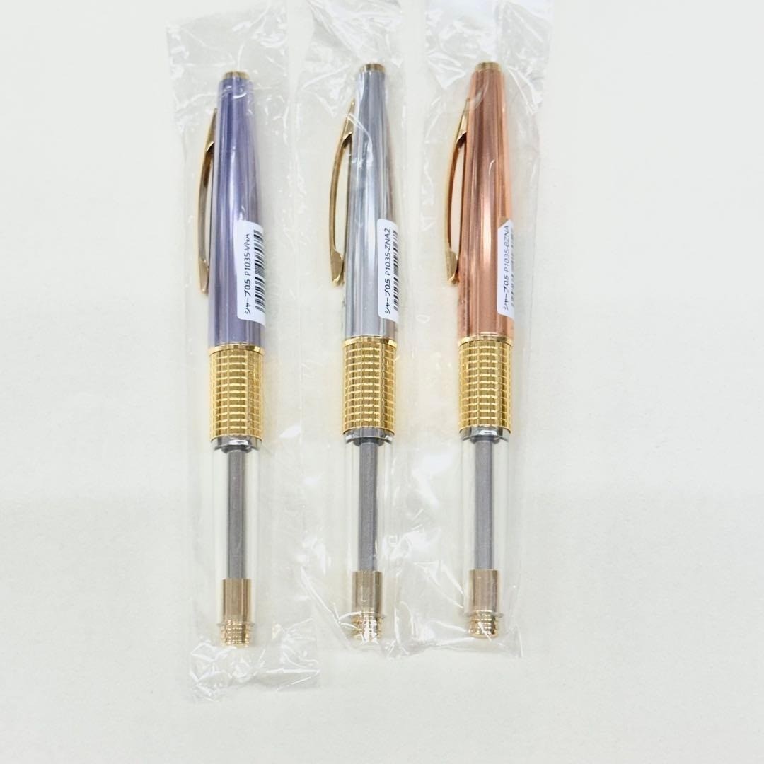 Pentel Kerry Tokai Limited Bronze Silver Violet Set of 3 0.5mm Mechanical Pencil