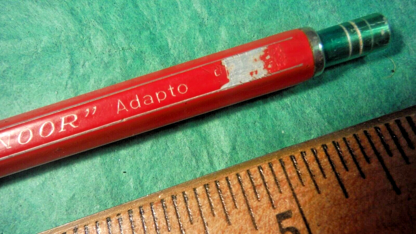 Drafting Drawing Mechanical Pencil Red Italy KOH-I-NOOR 5611 ADAPTO