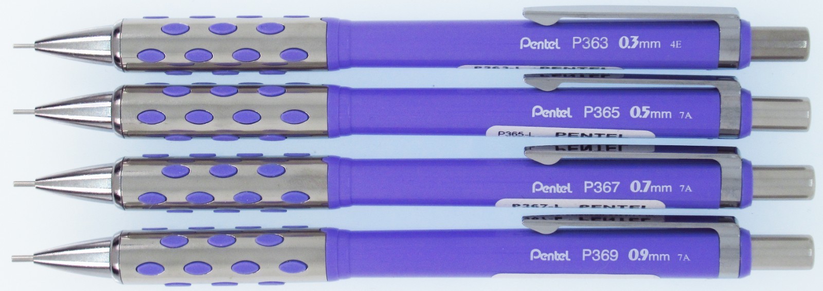 Pentel P360 Stein 360 – Lilac, Set of 4 (Brazil)