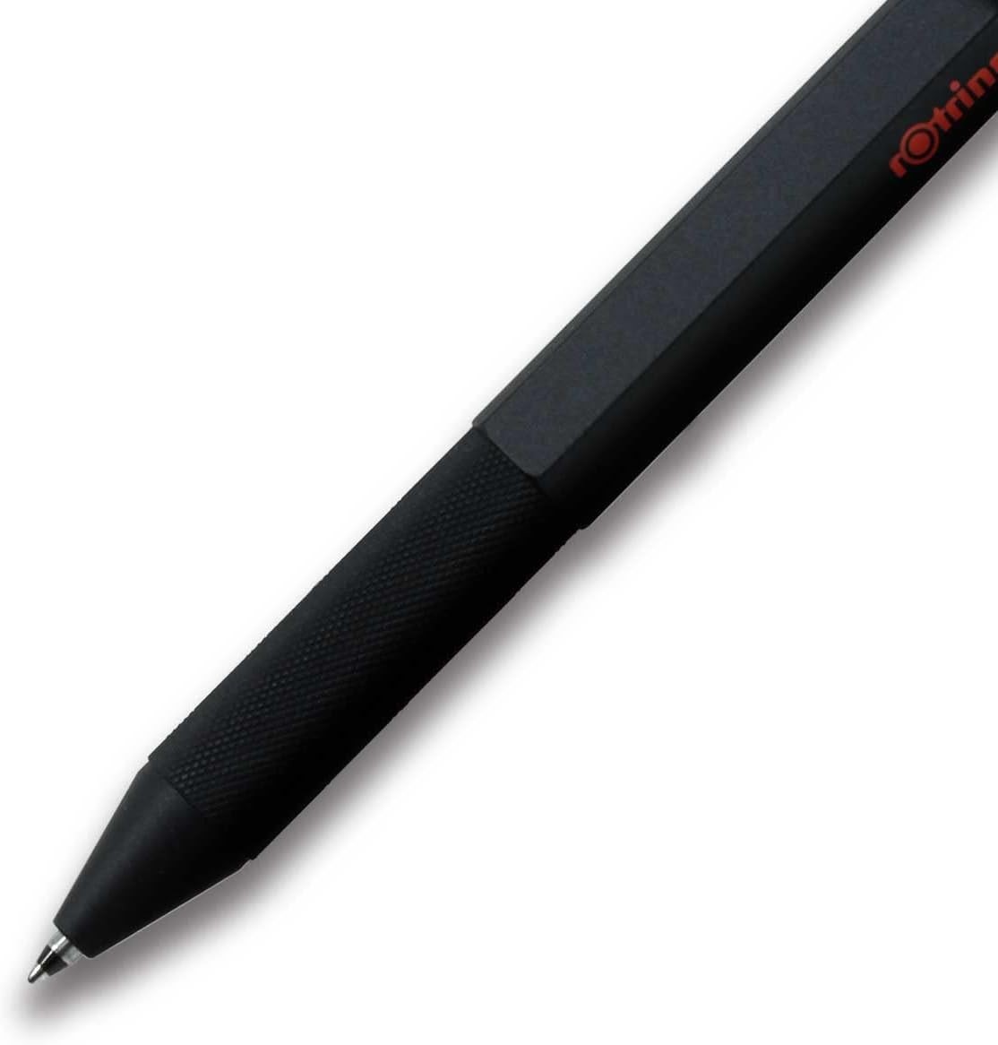 rOtring Rotring 600 3in1 Multi Pen Black 2 Colors (Black/Red) + Mechanical