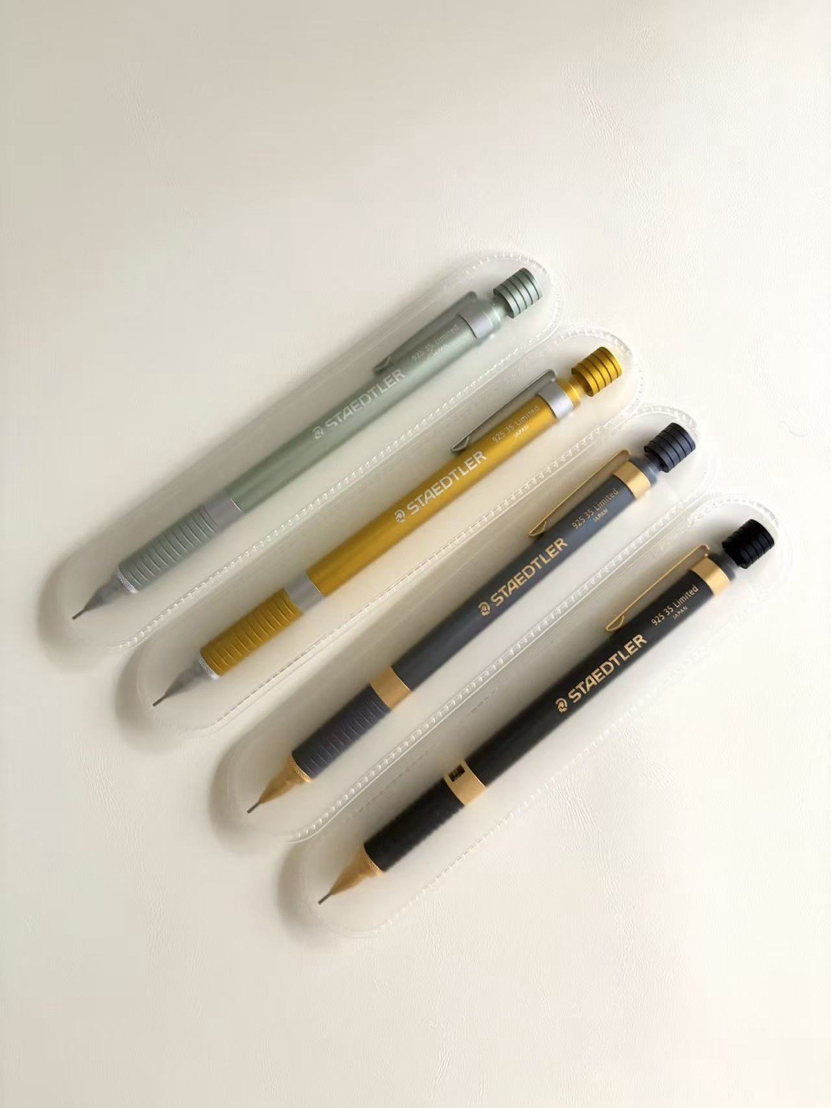 STAEDTLER 925 35 Limited Edition Pencil Set 0.5mm 4 Colors Japan (No Box)