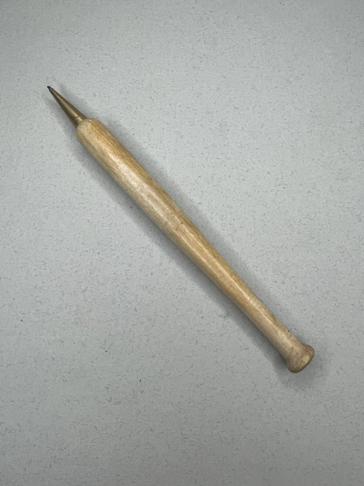 Vintage Baseball Bat Mechanical Pencil ZIP Code Carol Stream Illinois Thanks