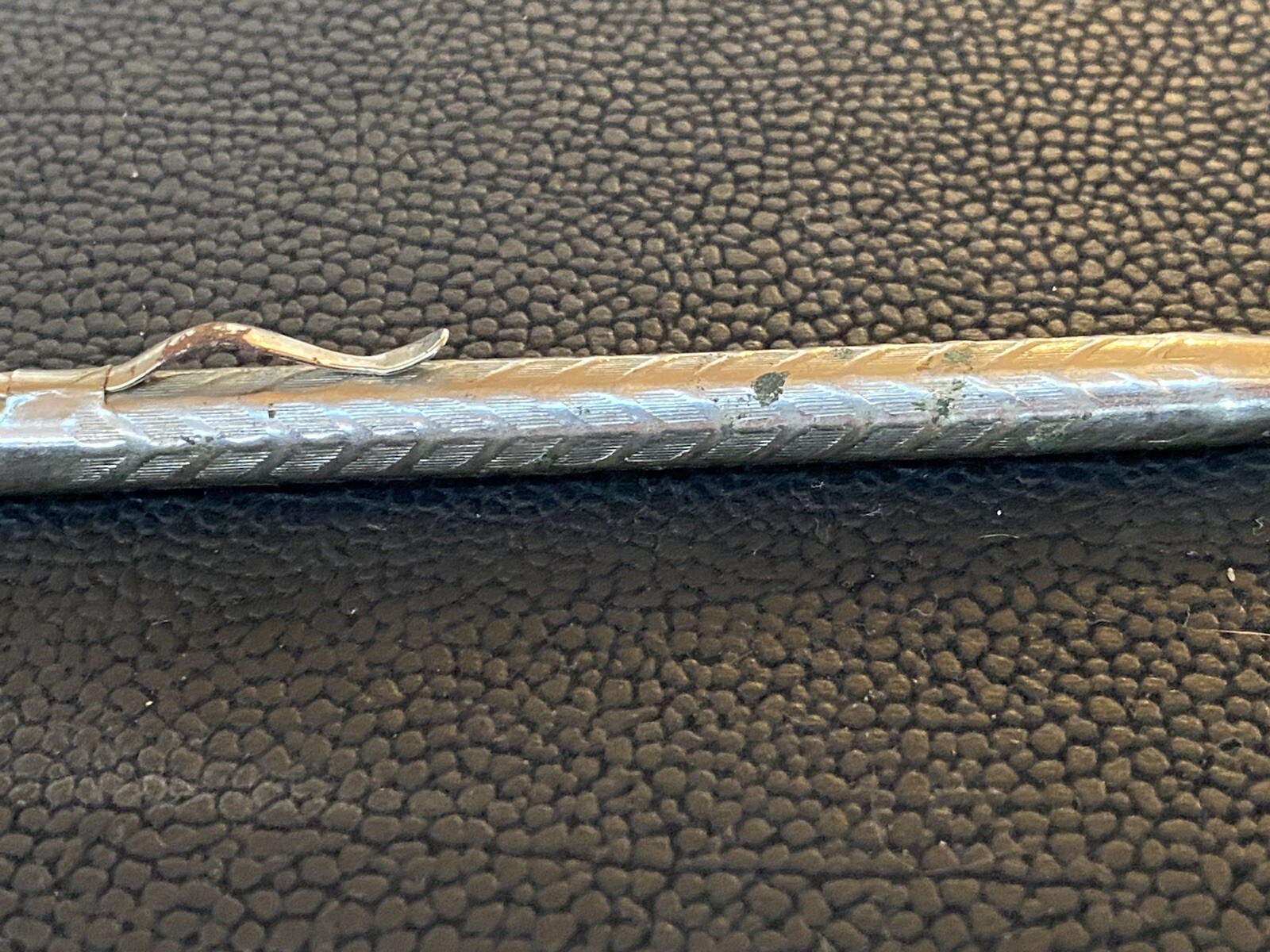 VTG 1920s/30’s Made In USA PAT’D Mechanical Pencil Silver Tone Twist Top AS IS
