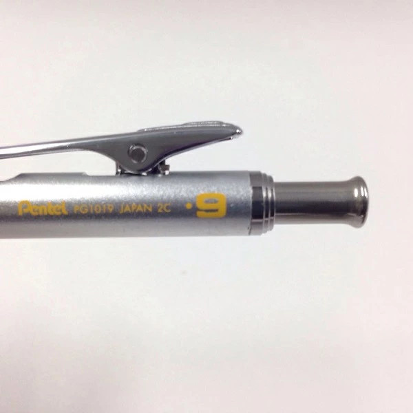 Pentel Graph Gear 1000 Mechanical Drafting Pencil 0.9mm PG1019 Silver Japan NEW