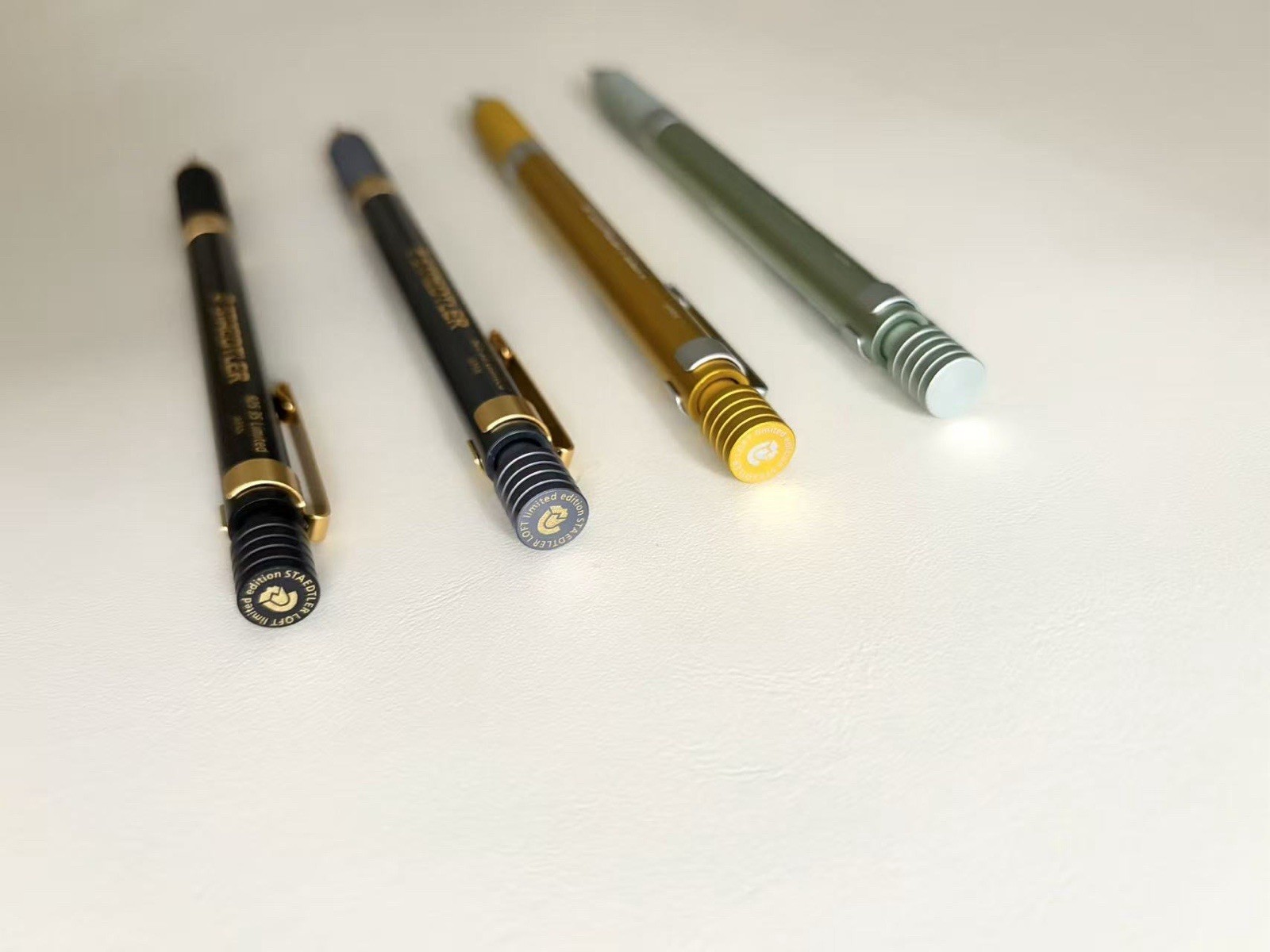 STAEDTLER 925 35 Limited Edition Pencil Set 0.5mm 4 Colors Japan (No Box)