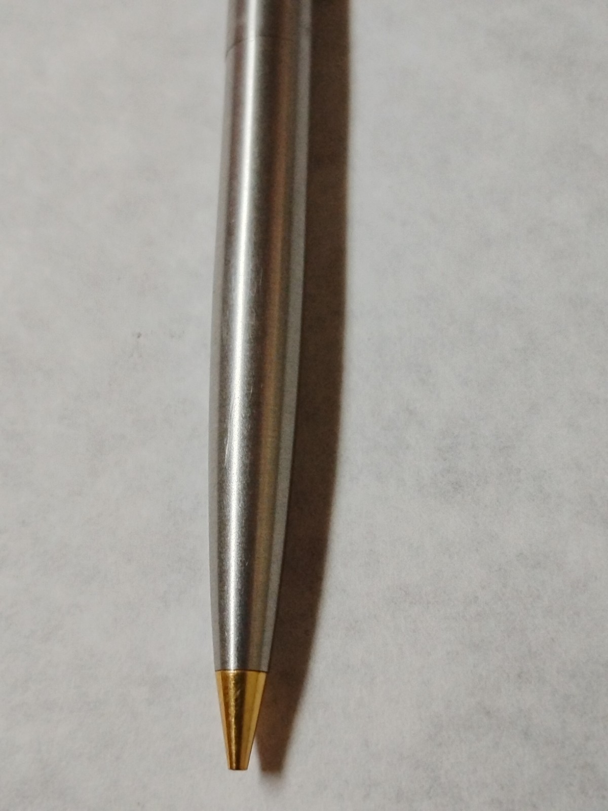 Vintage Parker Mechanical Pencil Silver Chrome & Gold Arrow Clip Works #M4