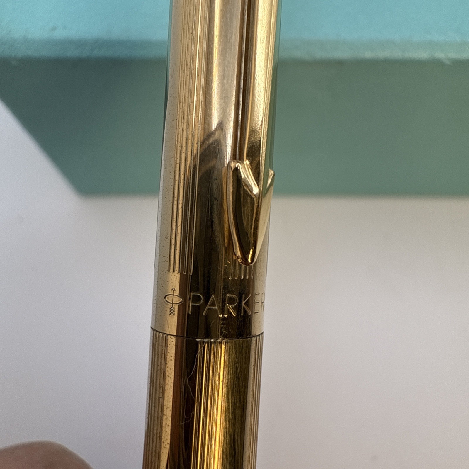 Vintage Parker 10K Gold-Filled Pen Black Ink.