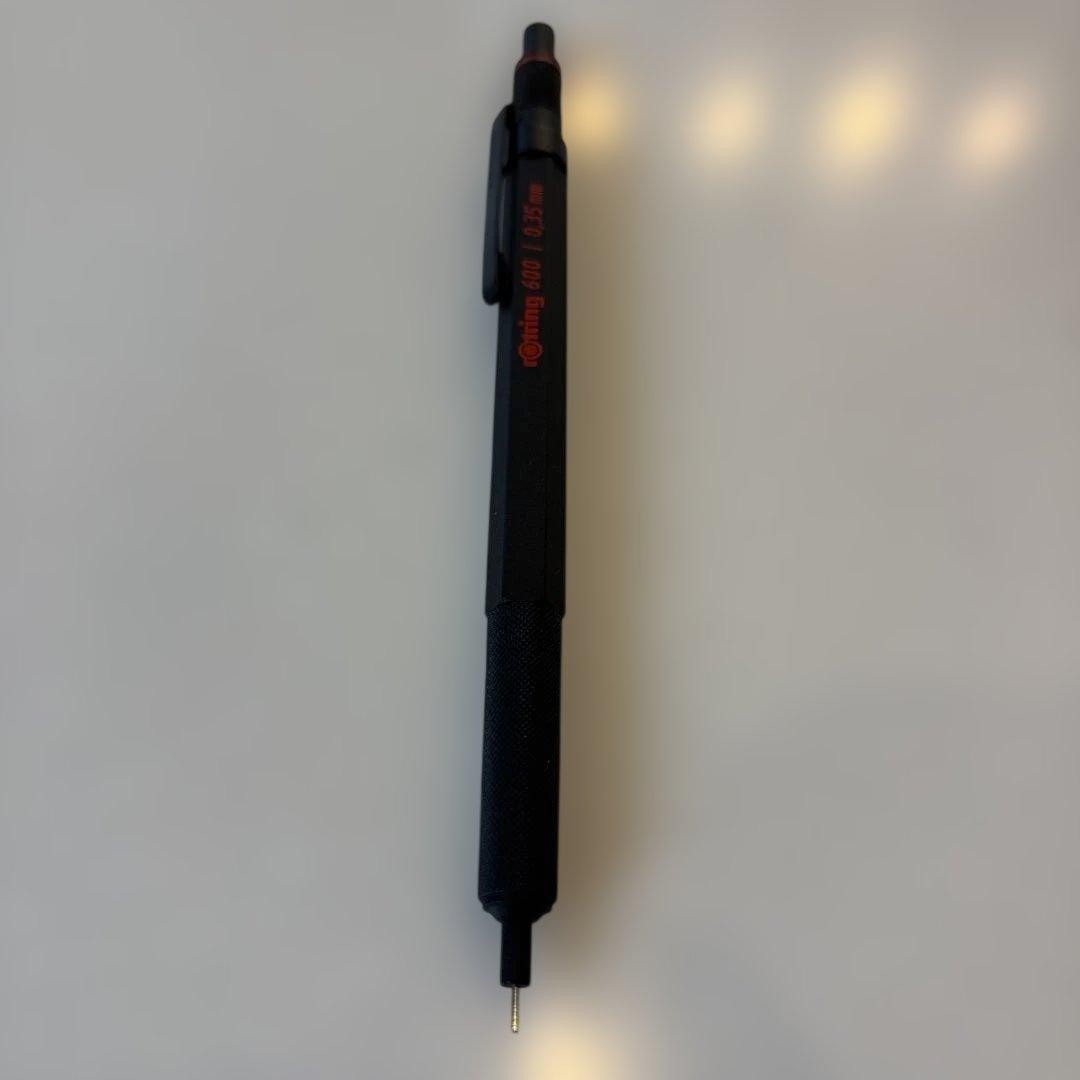 rOtring / 600 0.35mm Mechanical Pencil Black Near Mint Rare Discontinued JP Rare
