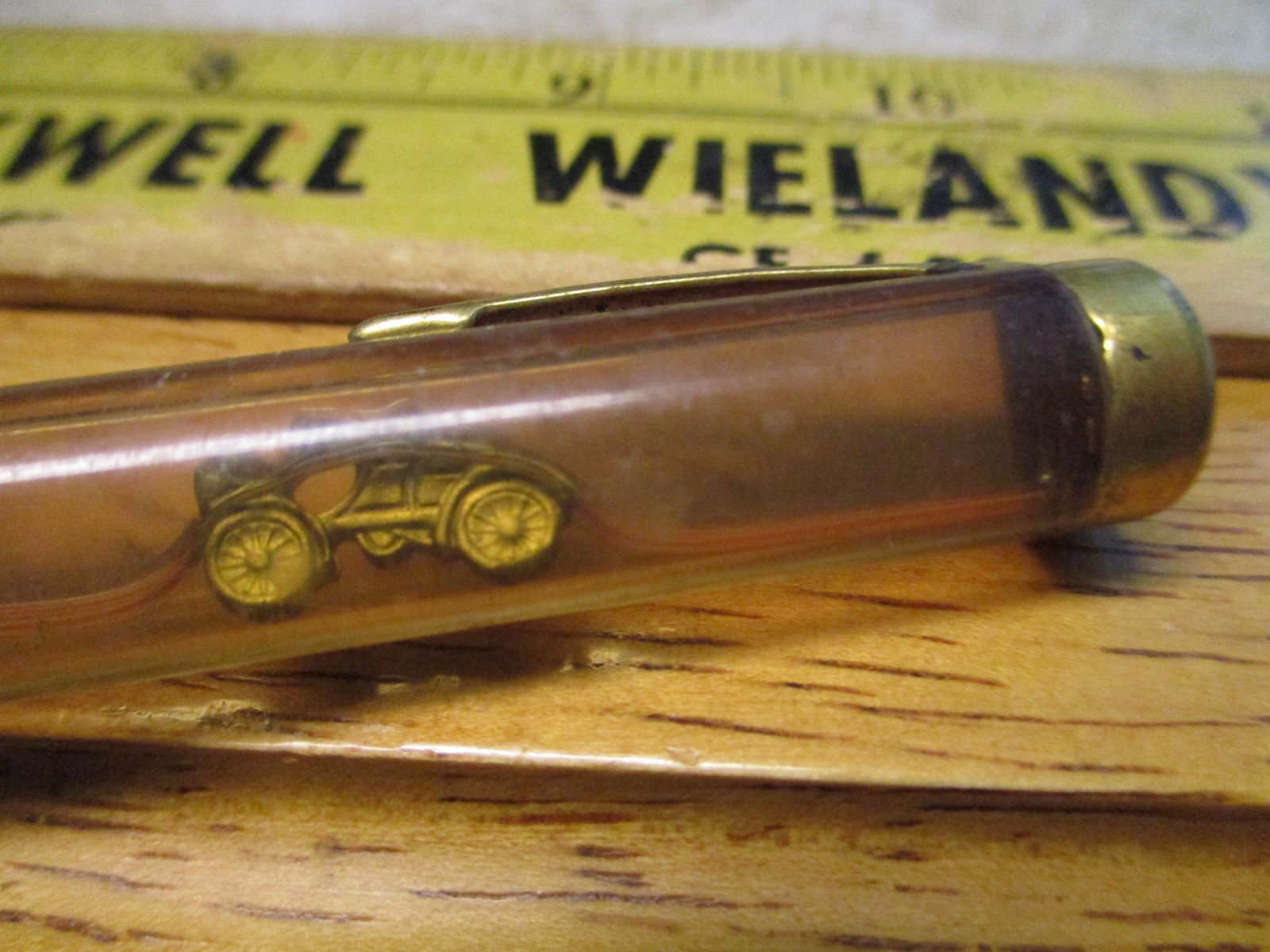 Vtg Golden Anniversary Floating Mechanical Pencil for Oldsmobile Secretary M33