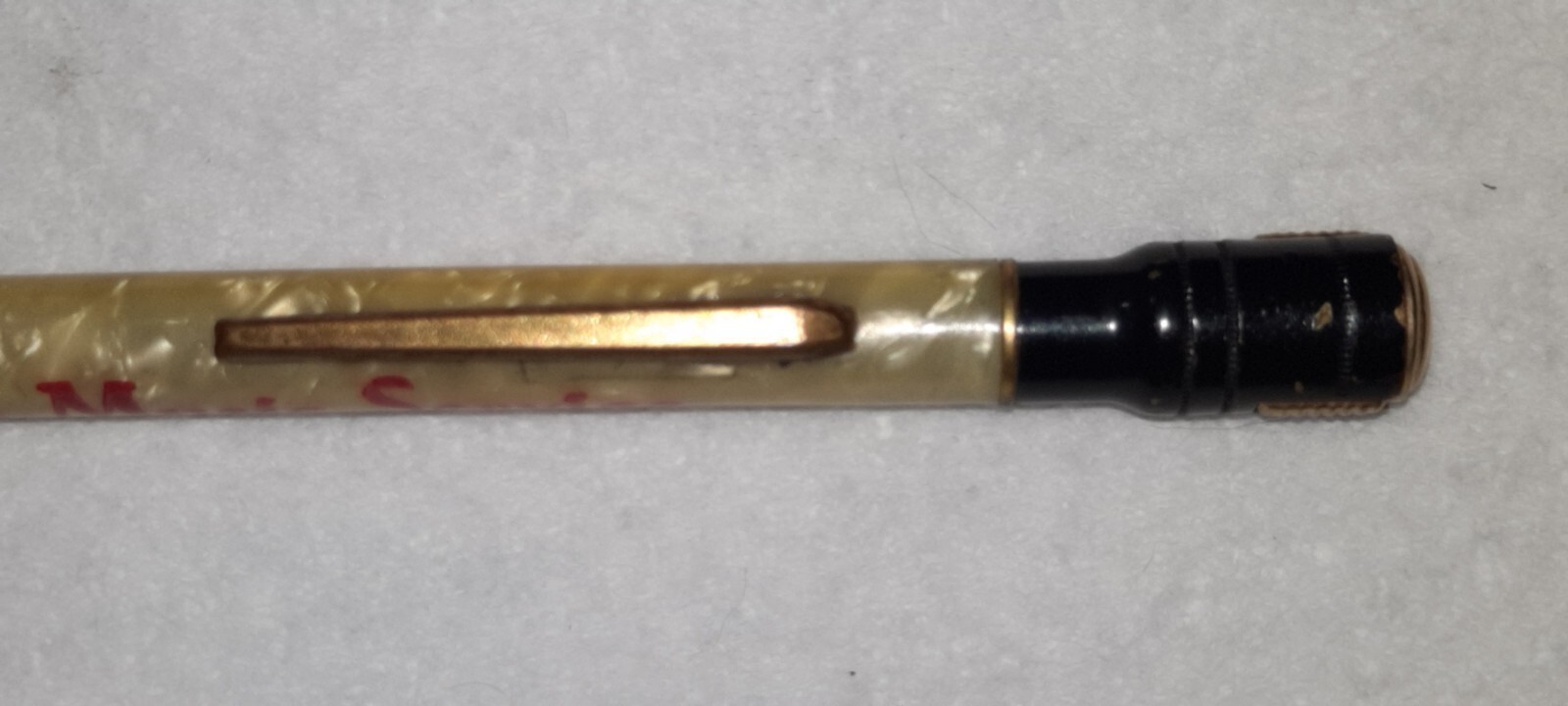 “Bachman Music Ser.*Coin Op. Machines*Phone 49 North Bend, Nebr.” Working Pencil