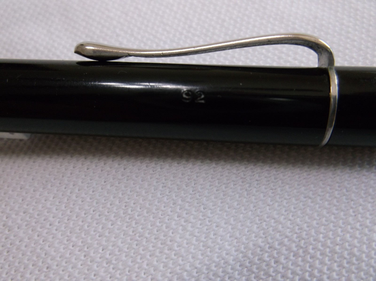 MONTBLANC PIX # 92 BLACK MECHANCIAL PENCIL / 1.18 mm / HARD RUBBER / DRP 569824