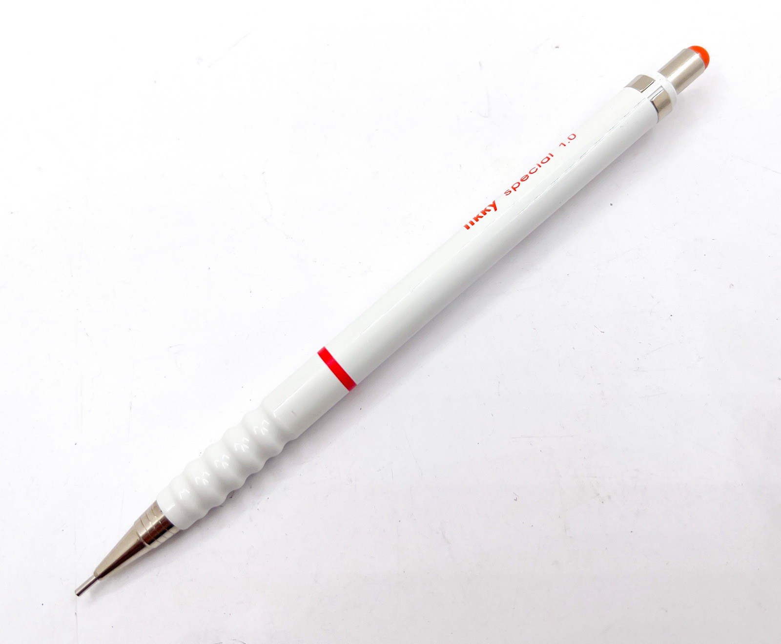 NOS rotring tikky special Mechanical Pencil White 0.9/1.0mm 0.9 1.0 Color Cap