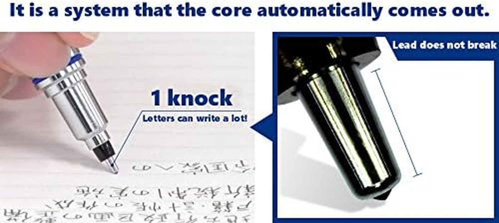 Kuru Toga Advance Auto Lead Rotation Mechanical Pencil 0.5 Mm, Body Color(Black/