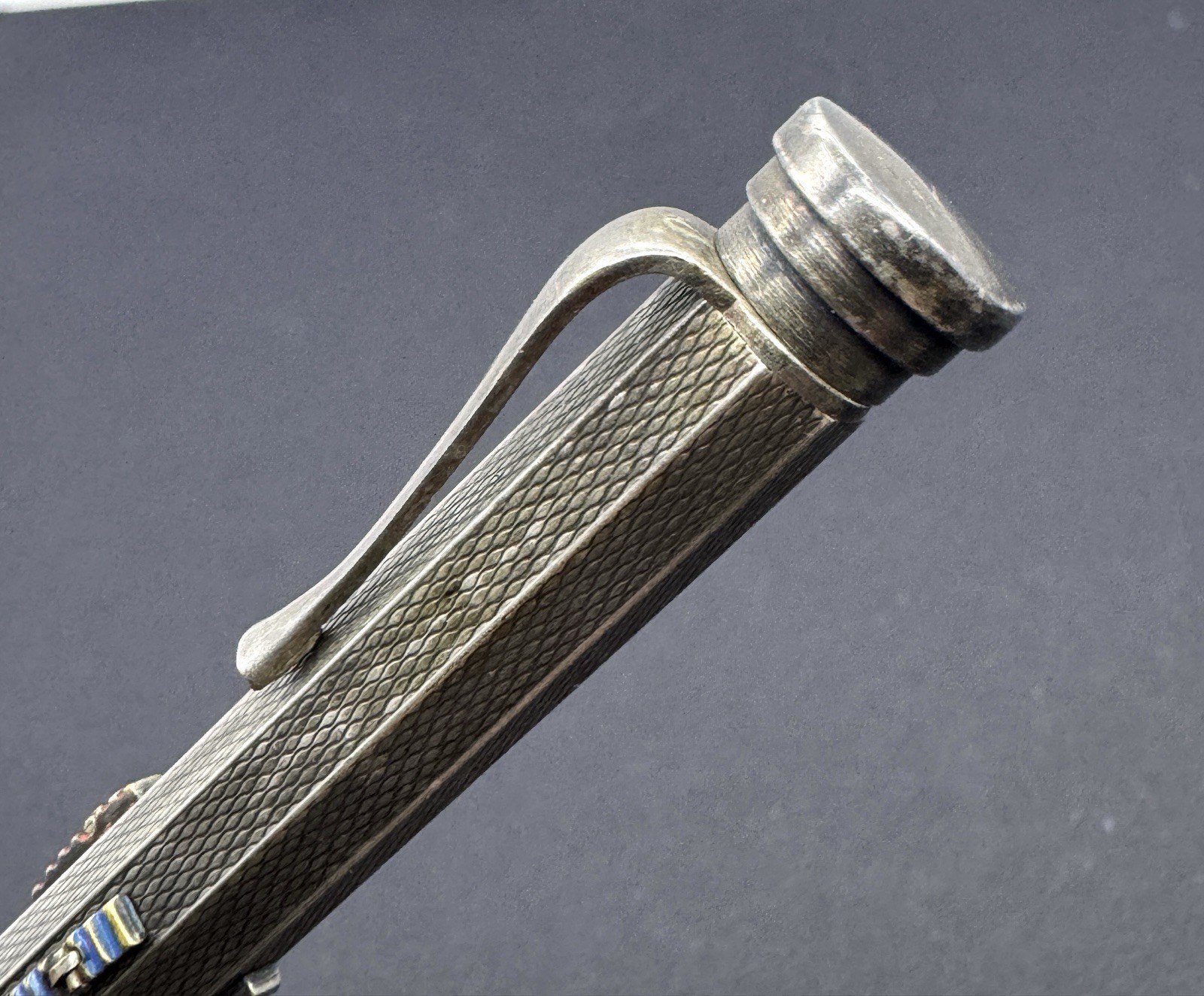 Rare German Art Deco Guliioché 4-Color Mechanical Pencil – Fend / Norma Type