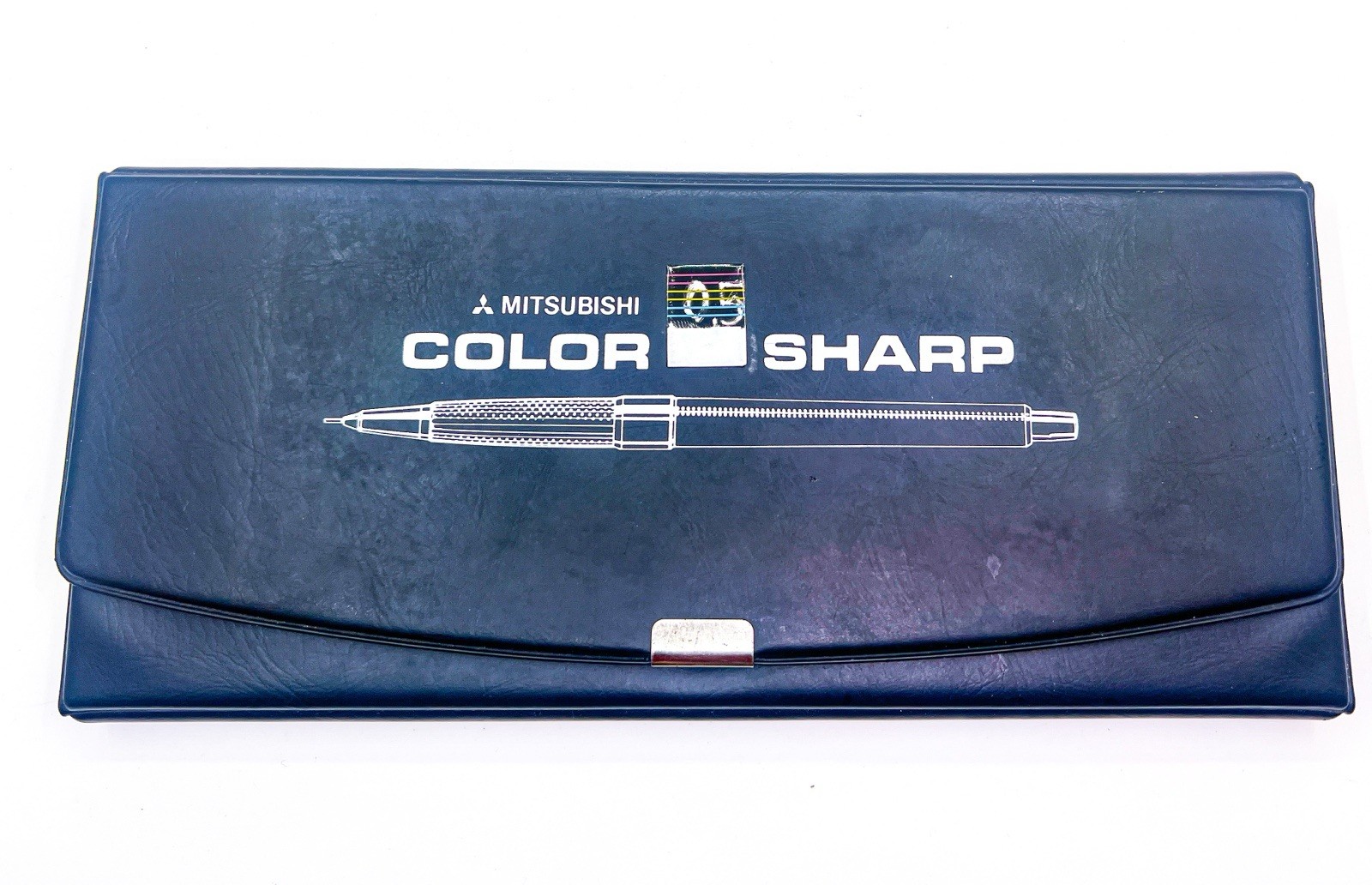 MITSUBISHI 0.5, 6 colors mechanical pencil set with 6 colors leads box