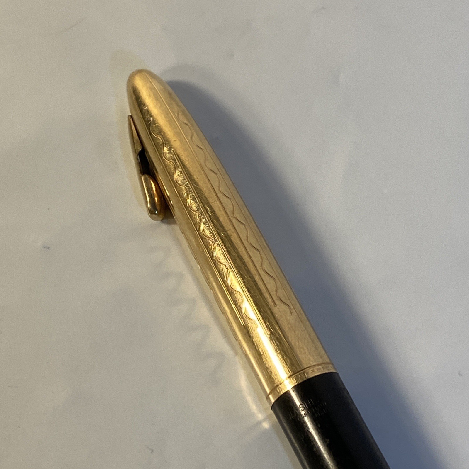 Sheaffer Mechanical Pencil SA 600 Small 4” Black & Gold Vintage