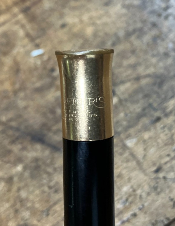 Late 1920s Sheaffer’s Oversize Flat Top Pencil with Gold-Filled Trim