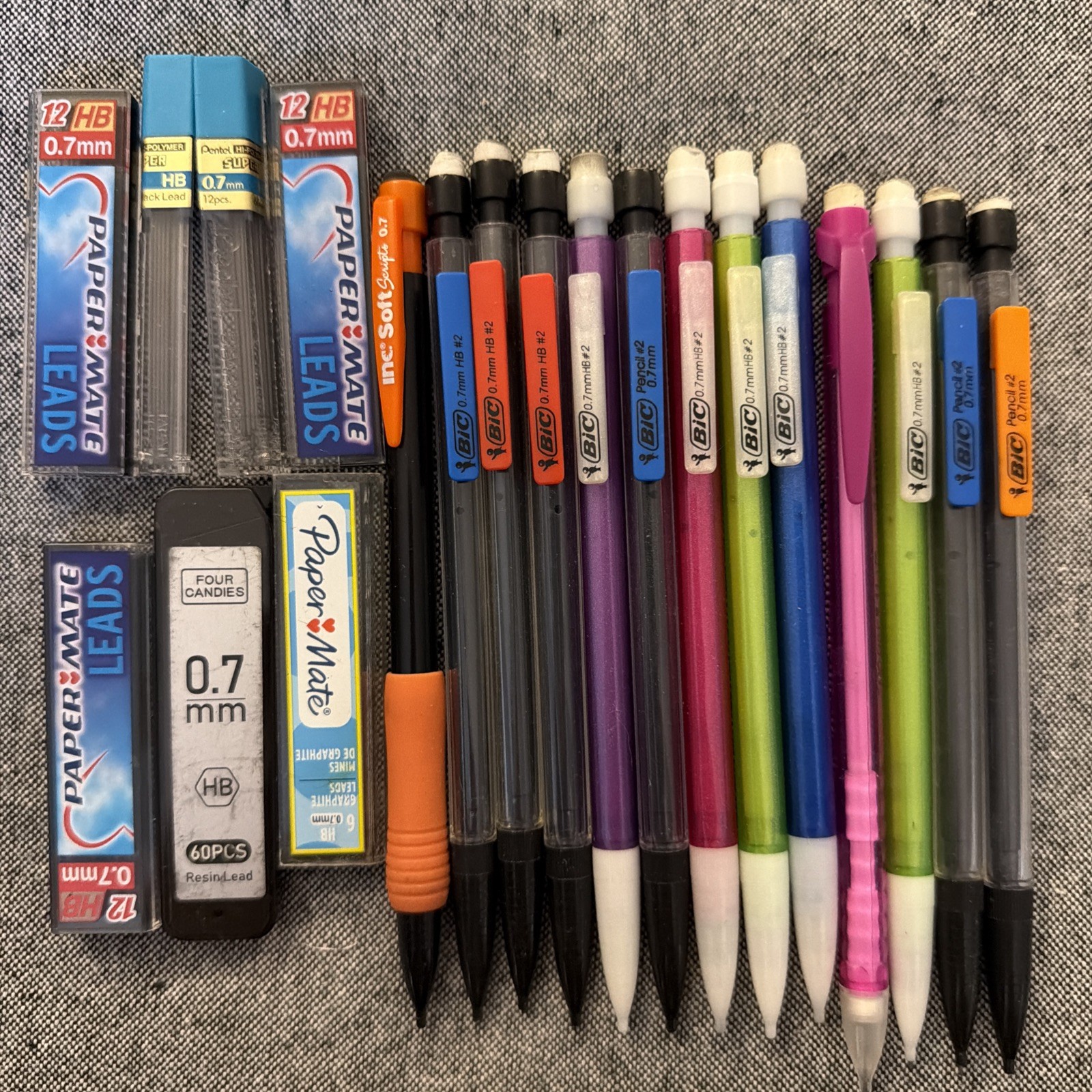 Mechanical Pencil & Lead Lot Vintage – Mod 20 Pieces