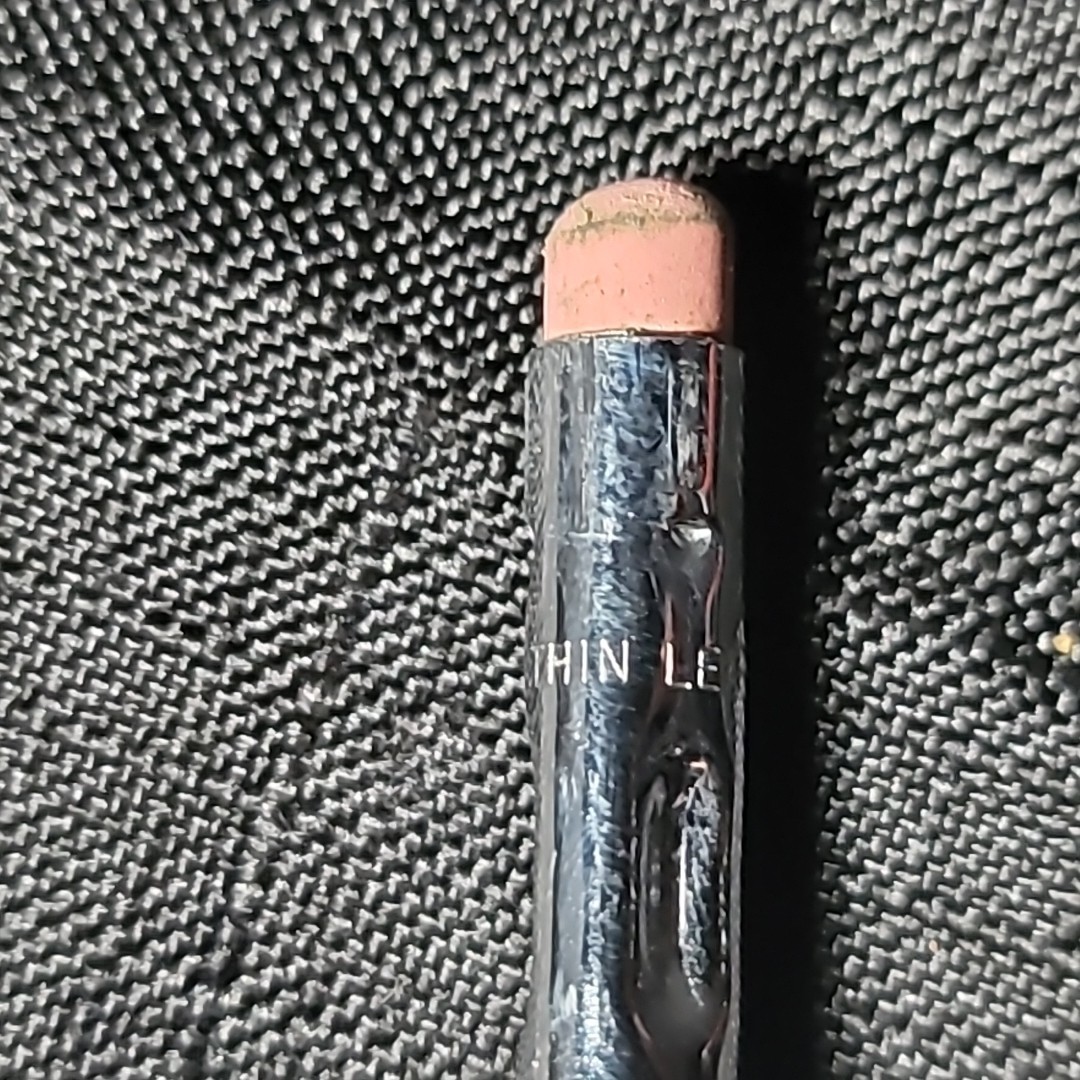 Silver Tone Cross Mechanical Pencil General Electric GE Logo Promo Chrome VTG