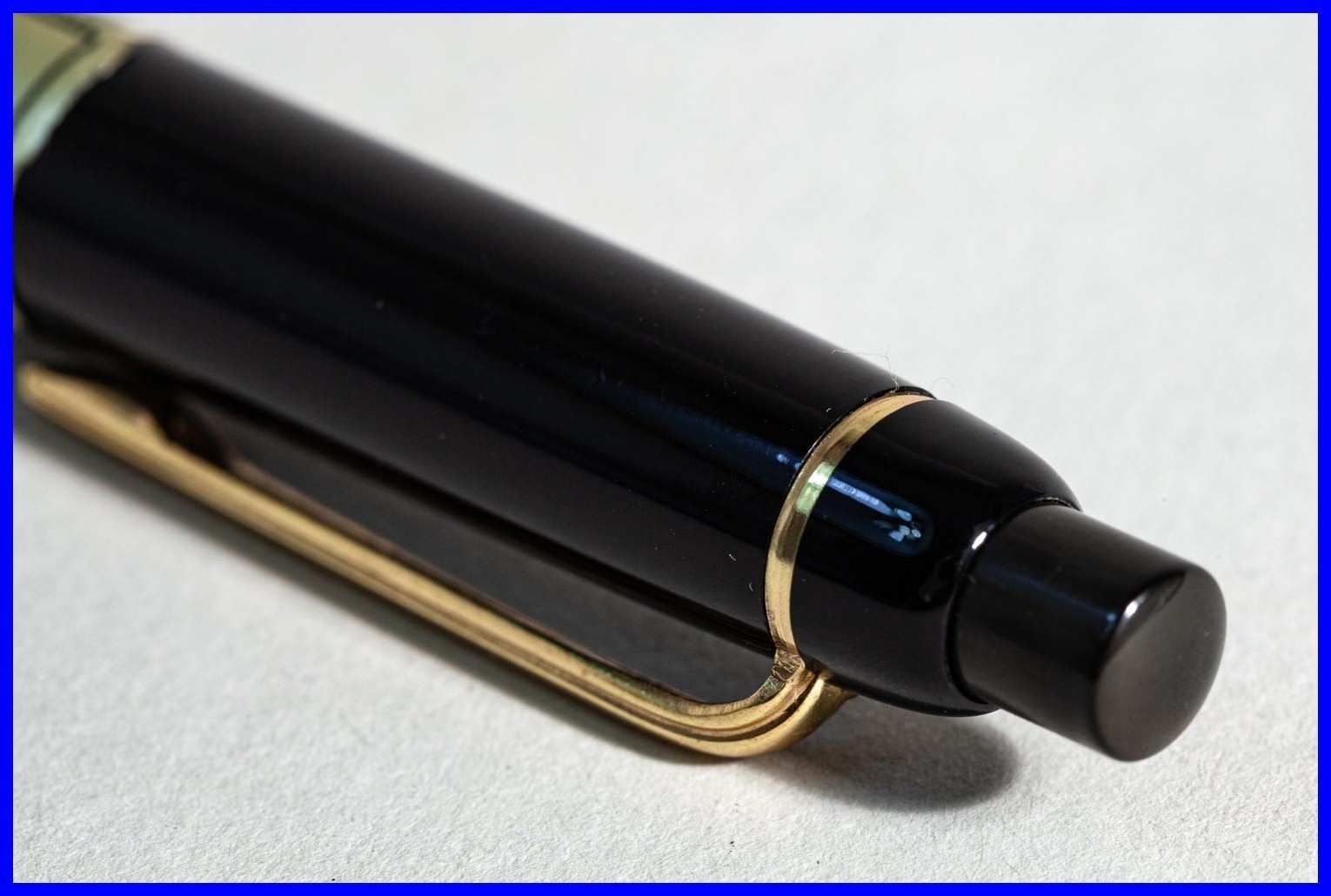 1950s GEHA Regent Pencil N° 830 in Black & Gold for 1.18mm Leads