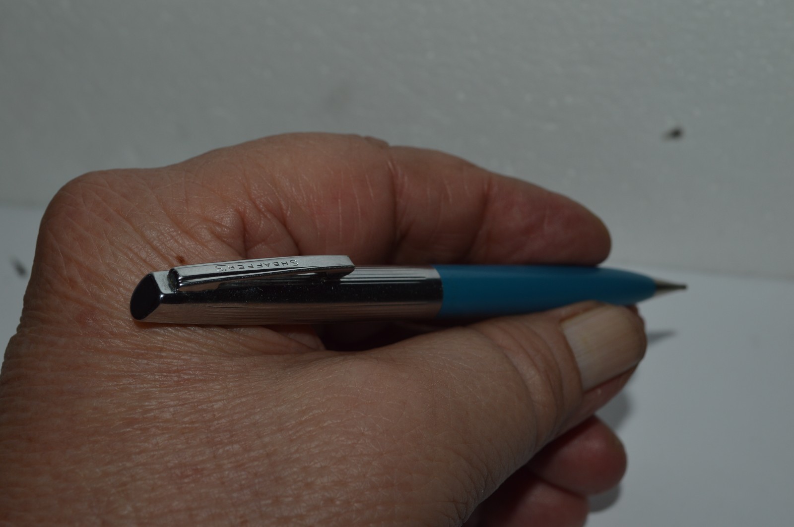 Sheaffer Imperial Mechanical Pencil 0.9mm Blue Barrel Made In USA Circa 1960’s