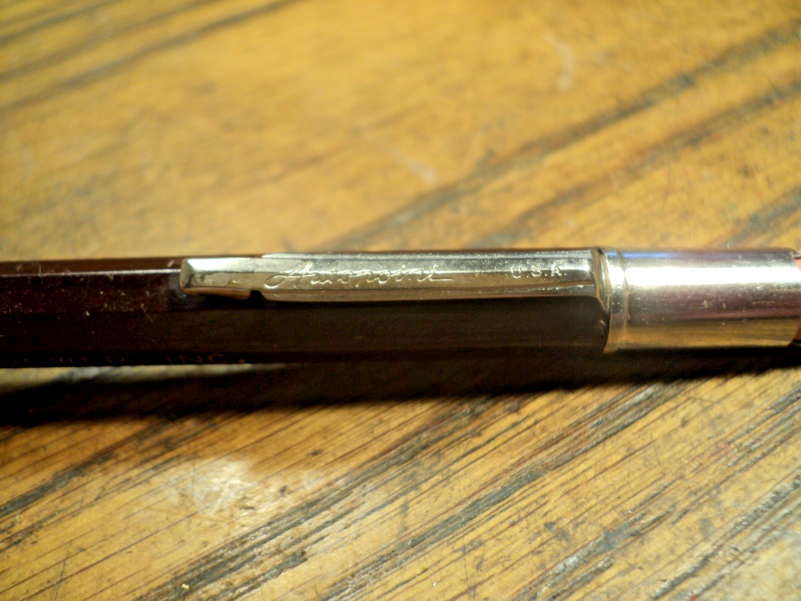 Vintage Autopoint Mechanical Pencil Baker Fluid Power Inc 5-1/2″ Long USA