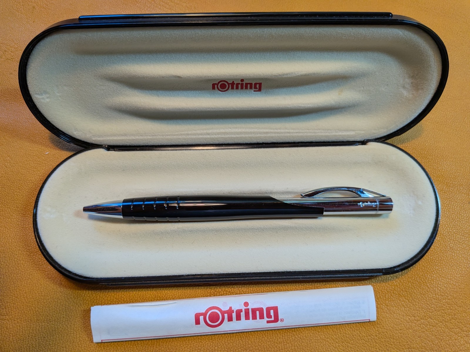 ROTRING Initial Mechanical Pencil 0.7mm – Black and Silver – Germany – NOS